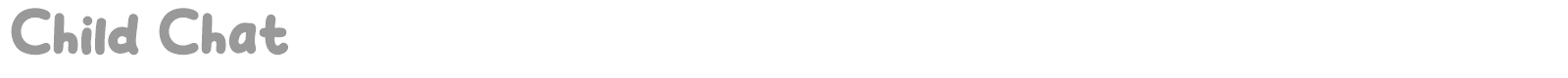 Child Chat font preview